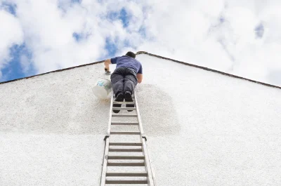 Peinture extérieure à Paimpont — façades et ravalement